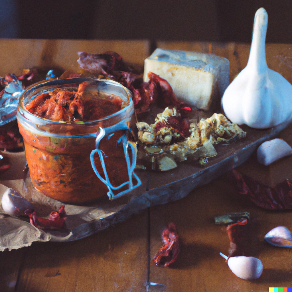 Pesto rosso aus sonnengetrockneten Tomaten – Asal Orangen Pesto rosso aus sonnengetrockneten Tomaten – Asal Orangen
