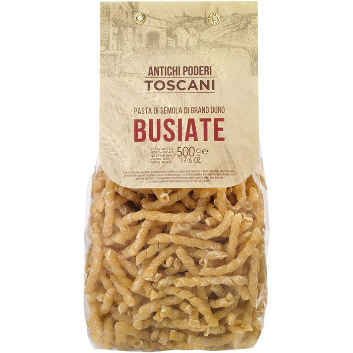 Busiate (Sizilianische Pastaspezialität)