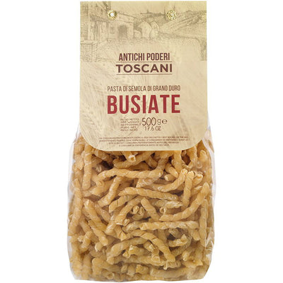 Busiate (Sizilianische Pastaspezialität)