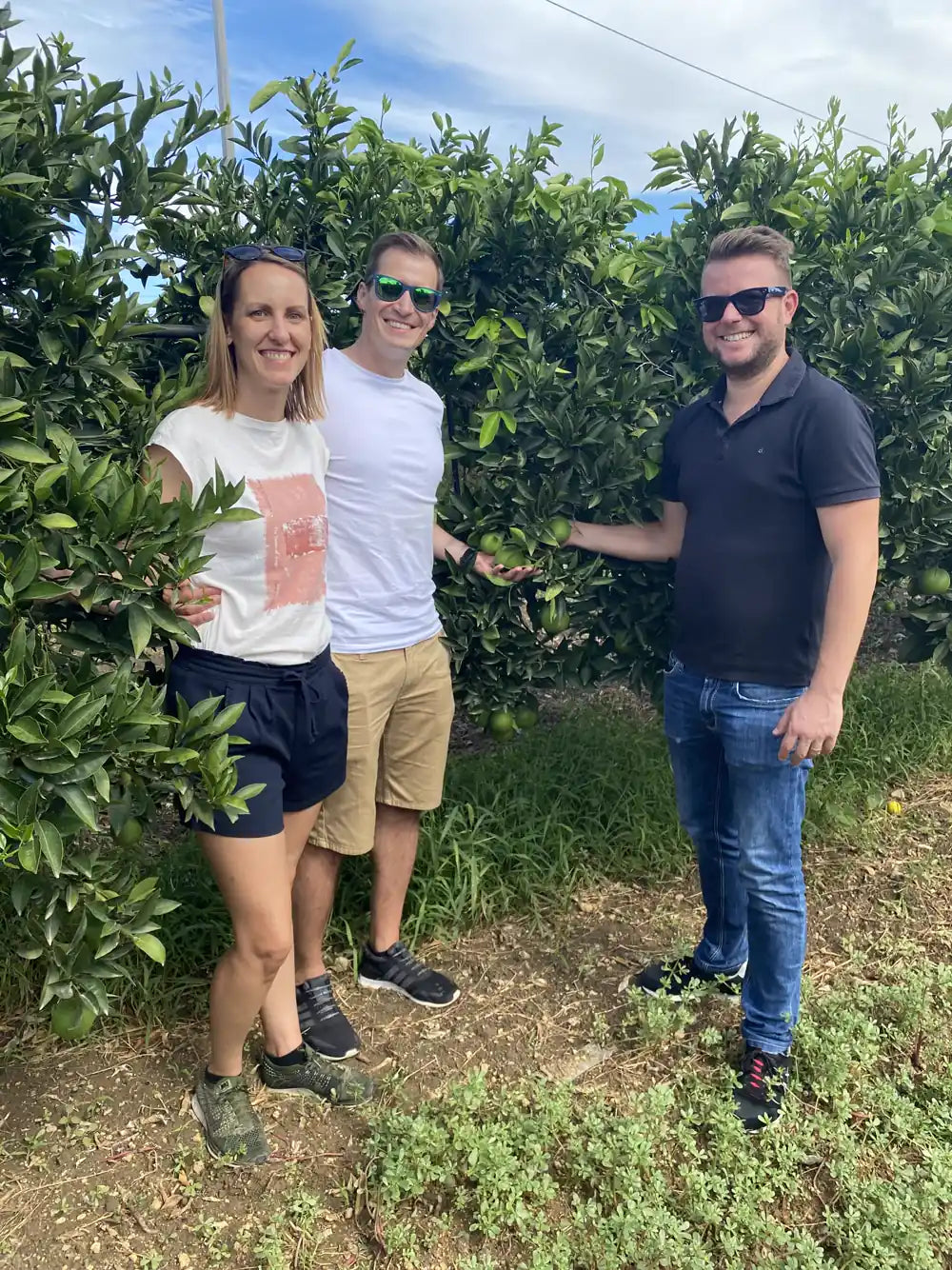 Barbara und David zu Besuch bei Salvatore in Ribera